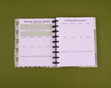 Fitness Planner- 12 Month Undated Planner