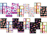 Neon Florals Sticker Book