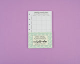 Mini Meal Plan Sheets- 52 Weeks