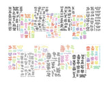 Rainbow Quotes Volume 2 Sticker Book