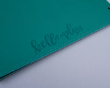 Teal Snap Planner Cover (Version Two)