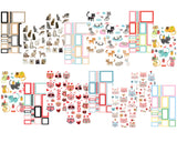 Cat Lover Sticker Book