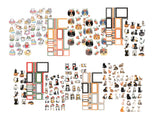 Cat Lover Sticker Book
