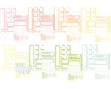 PASTEL Monthly Basics - Pastel Edition Sticker Book