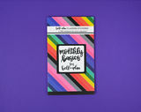 Monthly Basics Sticker Book