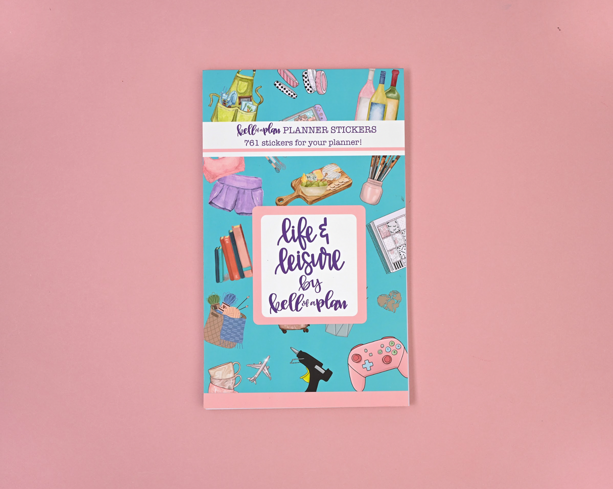 Life & Leisure Sticker Book kellofaplan