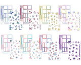 Weekly Florals Sheet Edition Sticker Book