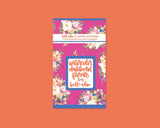 Watercolor Dashboard Florals Sticker Book