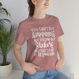 Sticker Happiness Graphic TShirt