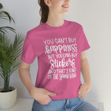 Sticker Happiness Graphic TShirt