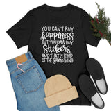 Sticker Happiness Graphic TShirt