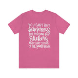 Sticker Happiness Graphic TShirt