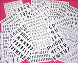 Alpha Basics Sticker Book