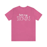 Love My Stickers Graphic TShirt