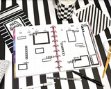 Noir Basics Sticker Book