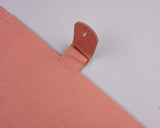 Blush Coral Snap Planner Cover