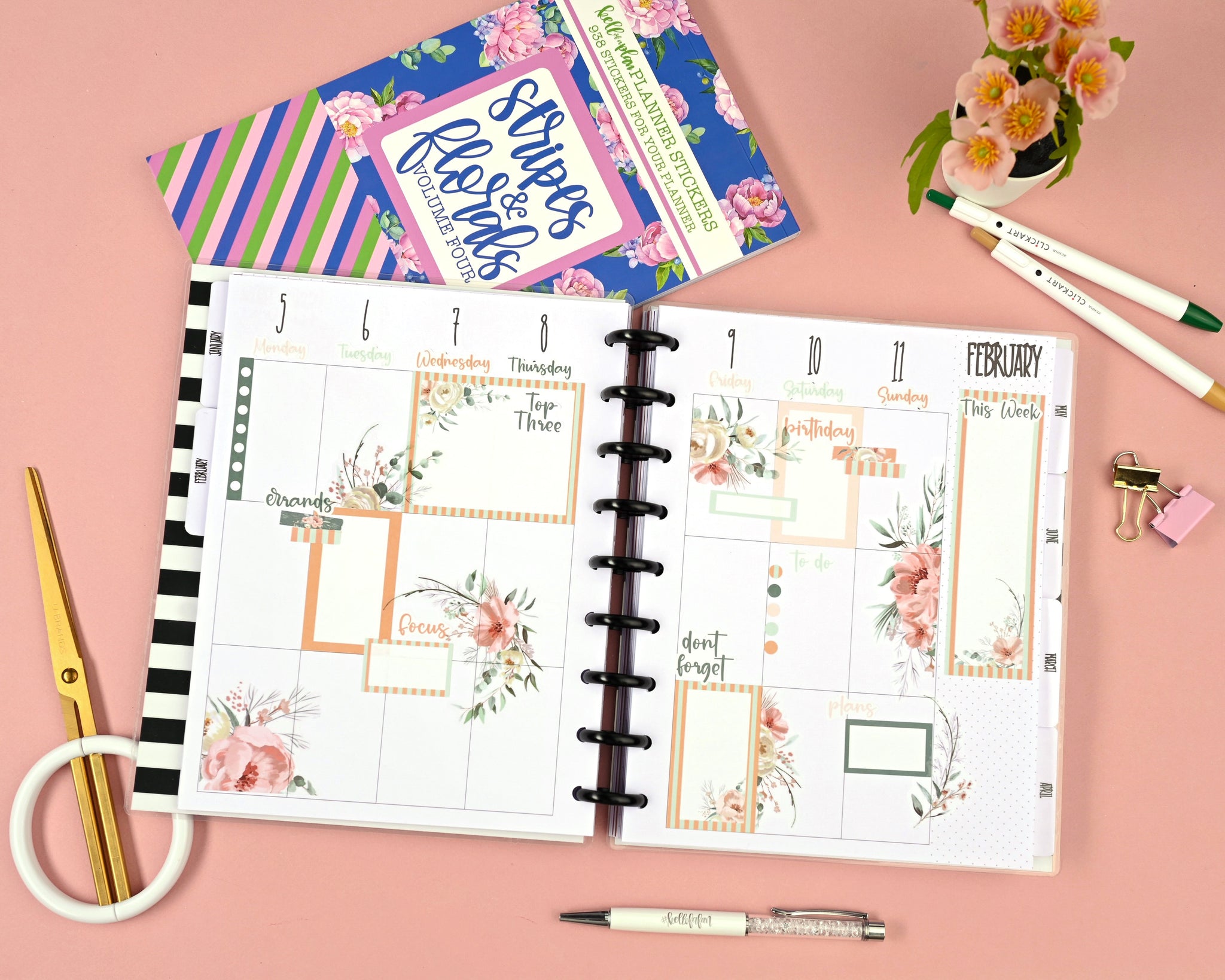 Floral Stickerbooks deals (4)