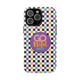Colorful Plaid Go Wild Indy Tough Phone Cases