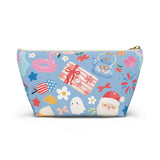 Seasonal 2027 Accessory Pouch w T-bottom- 2 Sizes!