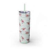 Faith Skinny Tumbler with Straw, 20oz