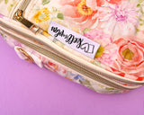 Faith Floral Quilted Planner Carrying Case