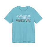 Attitude of Gratitude- Fall Box 2024- Unisex Jersey Short Sleeve Tee