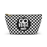Black Check Go Wild Indy Pencil Bag