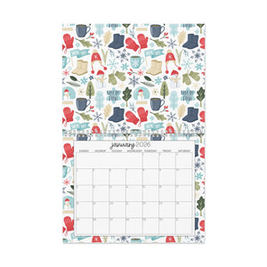 Seasonal 2026 Wall Calendar