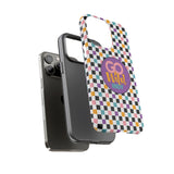 Colorful Plaid Go Wild Indy Tough Phone Cases