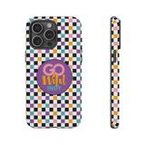 Colorful Plaid Go Wild Indy Tough Phone Cases