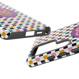 Colorful Plaid Go Wild Indy Tough Phone Cases