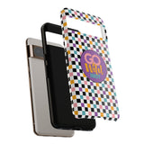 Colorful Plaid Go Wild Indy Tough Phone Cases