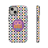 Colorful Plaid Go Wild Indy Tough Phone Cases