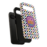 Colorful Plaid Go Wild Indy Tough Phone Cases