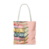 Book Stack Tote Bag 2024