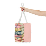 Book Stack Tote Bag 2024