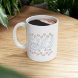 Daily Florals Ceramic Mug 11oz