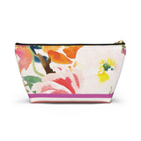 Watercolor Florals 2024 Planner Accessory Pouch w T-bottom