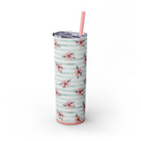 Faith Skinny Tumbler with Straw, 20oz