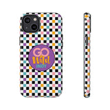 Colorful Plaid Go Wild Indy Tough Phone Cases