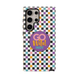 Colorful Plaid Go Wild Indy Tough Phone Cases