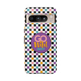 Colorful Plaid Go Wild Indy Tough Phone Cases