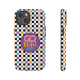 Colorful Plaid Go Wild Indy Tough Phone Cases