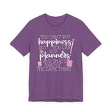 Buy Happiness- Planners- Planner Love -  Unisex Jersey Short Sleeve Tee