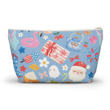 Seasonal 2027 Accessory Pouch w T-bottom- 2 Sizes!