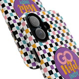 Colorful Plaid Go Wild Indy Tough Phone Cases