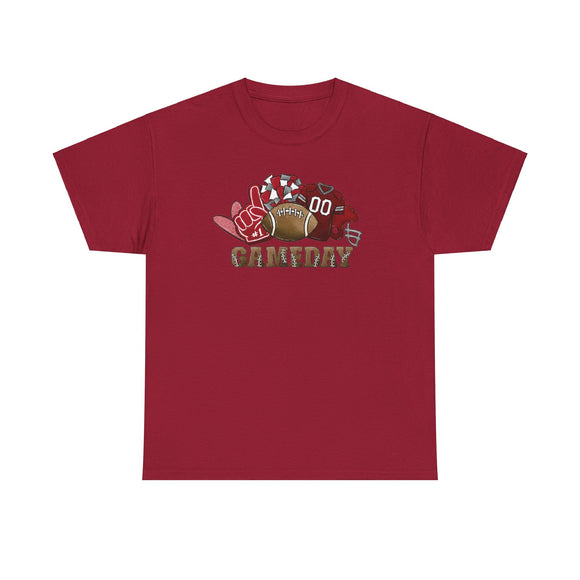 CRIMSON GAMEDAY- Fall 2024 Unisex Heavy Cotton Tee