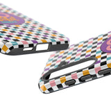 Colorful Plaid Go Wild Indy Tough Phone Cases