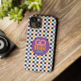 Colorful Plaid Go Wild Indy Tough Phone Cases