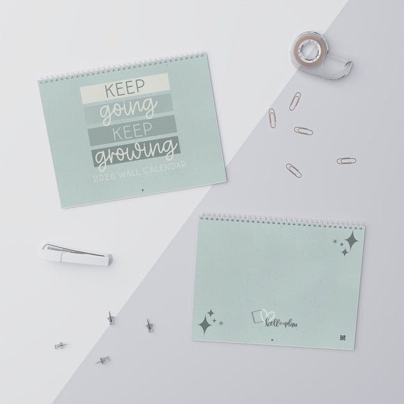 Inspired Intentions 2026 Wall Calendar